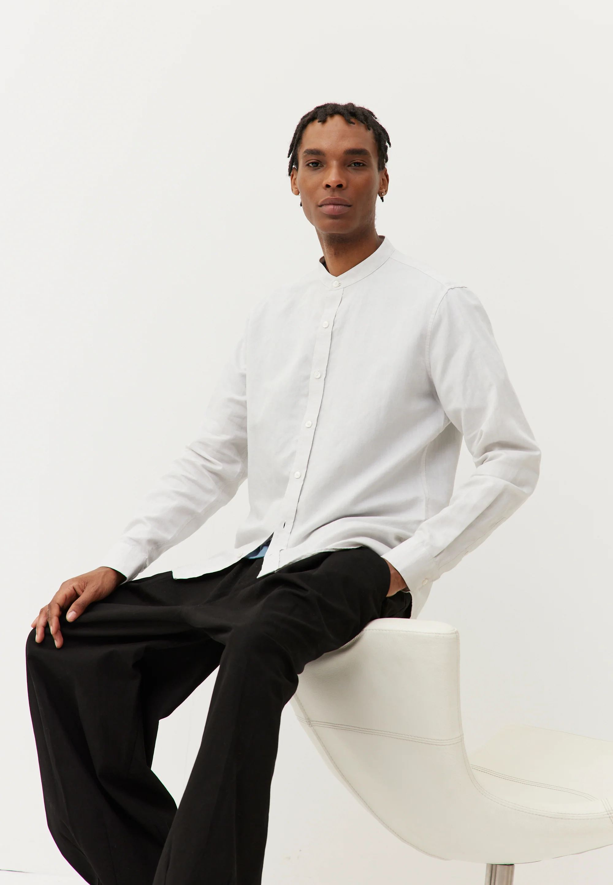 La chemise col officier - Image 9