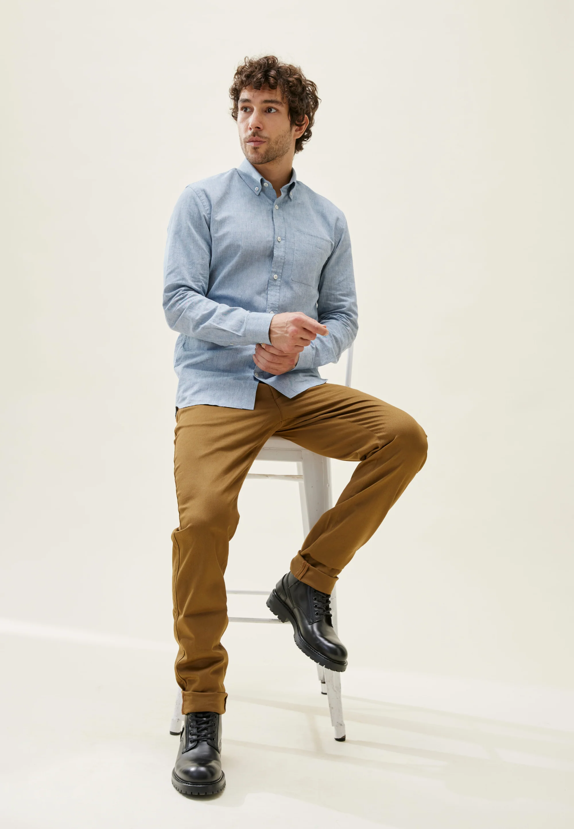 La chemise coton lin - Image 4