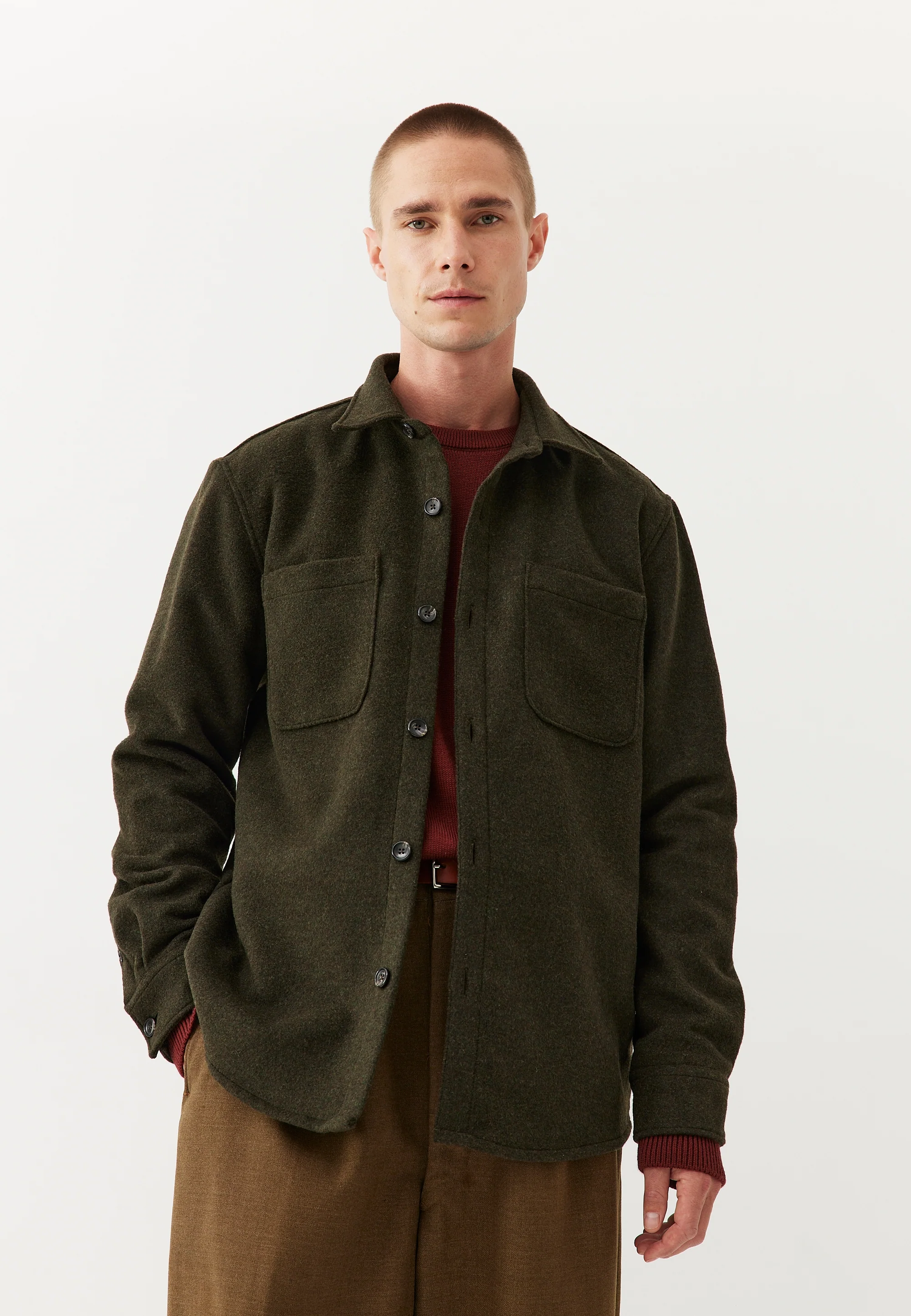 La surchemise en laine - Image 13