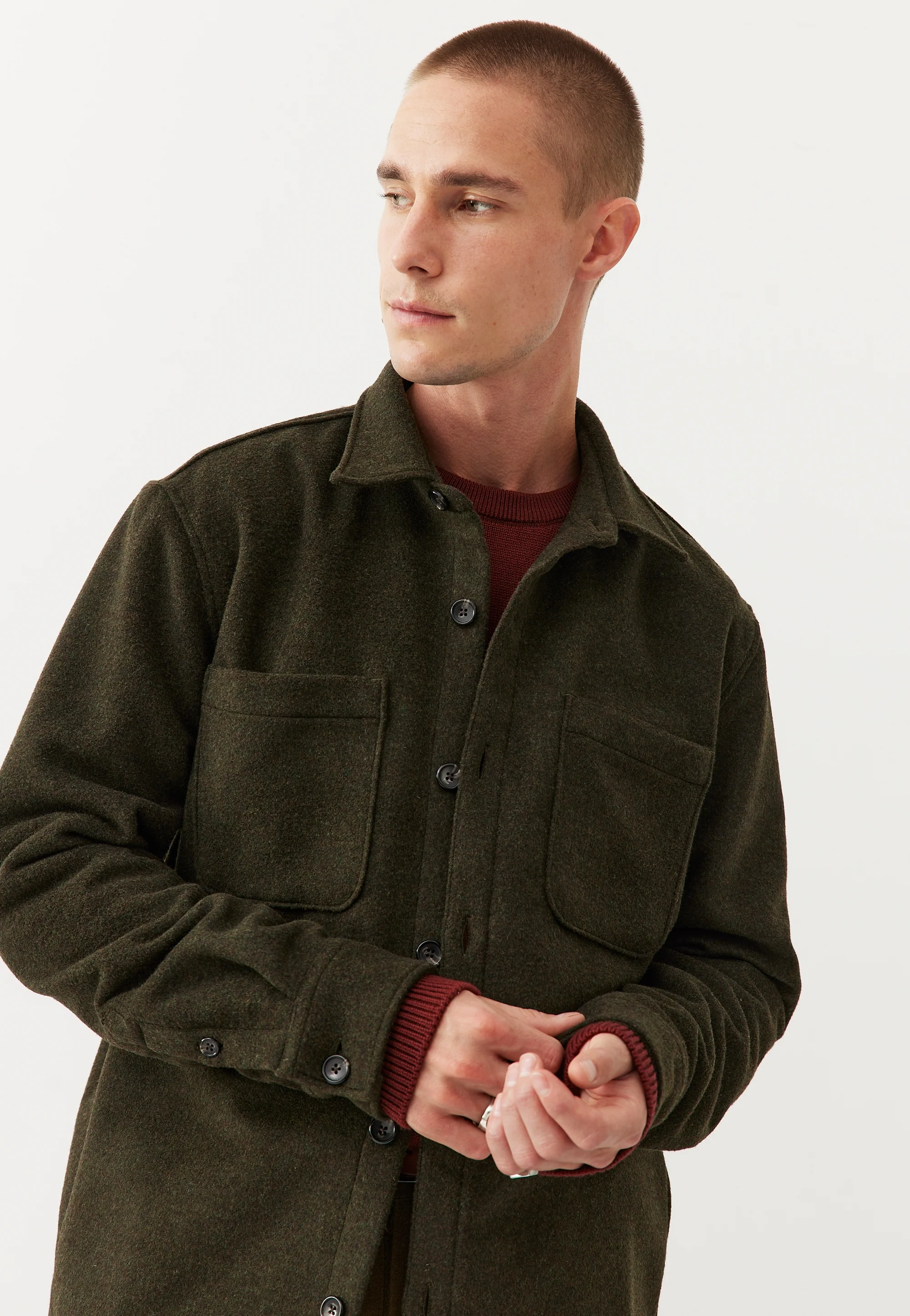 La surchemise en laine - Image 15