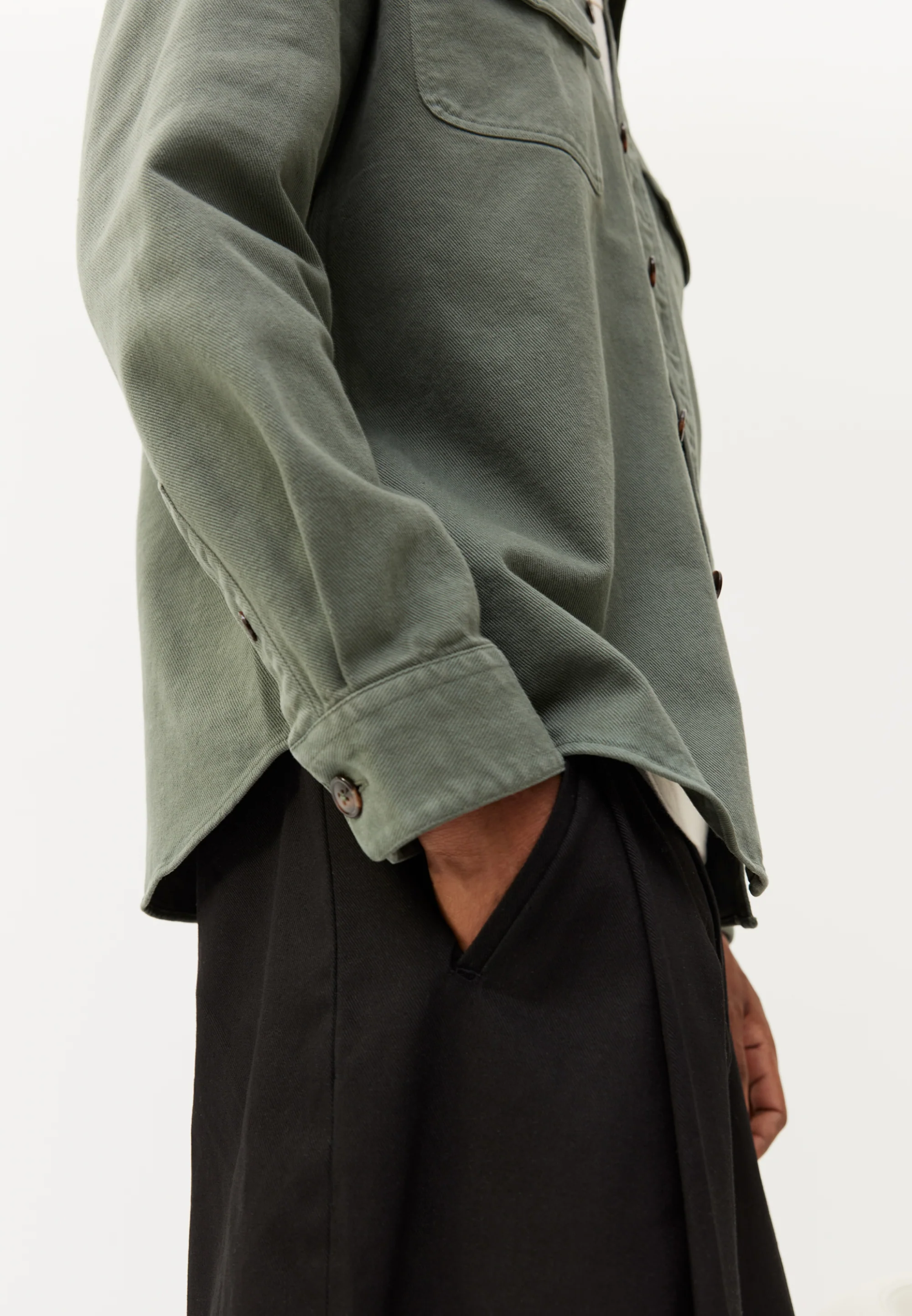 La surchemise en twill - Image 16