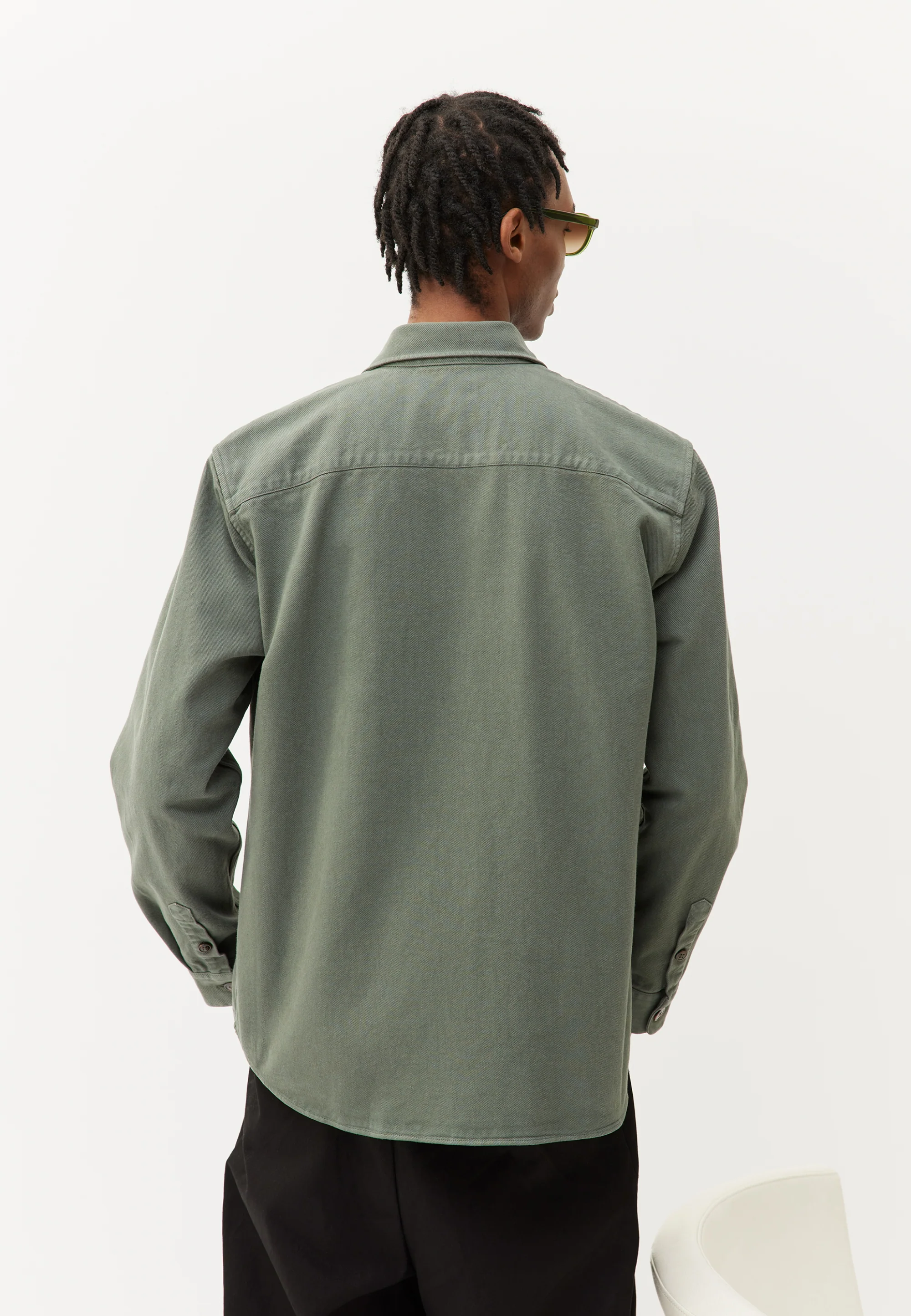 La surchemise en twill - Image 17