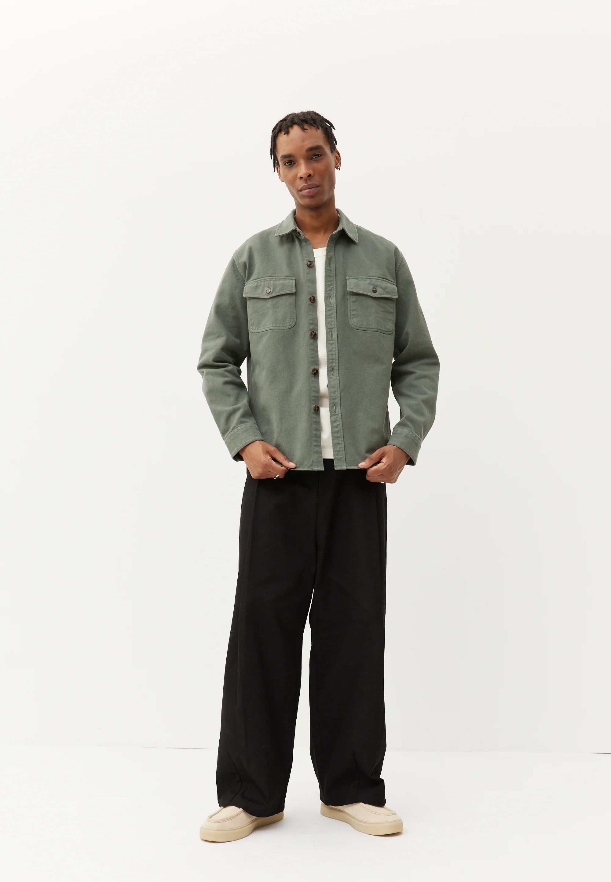 La surchemise en twill - Image 18