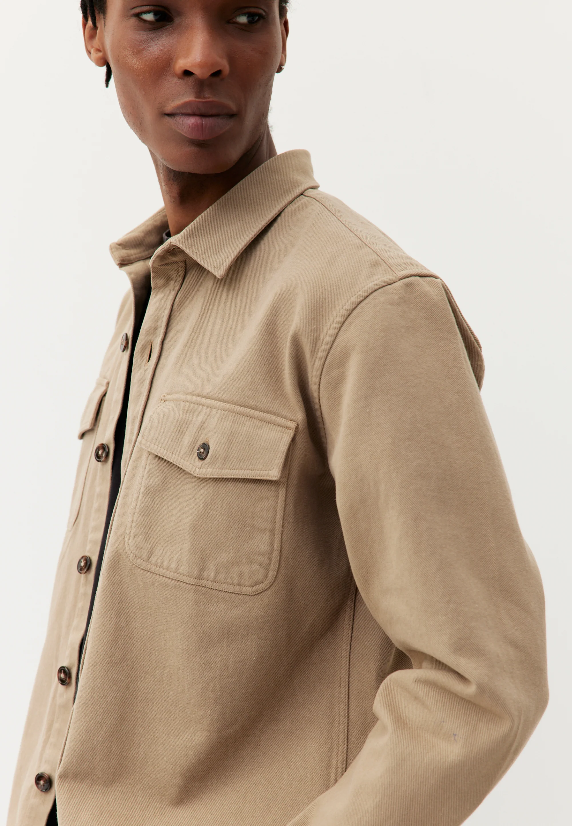 La surchemise en twill - Image 3