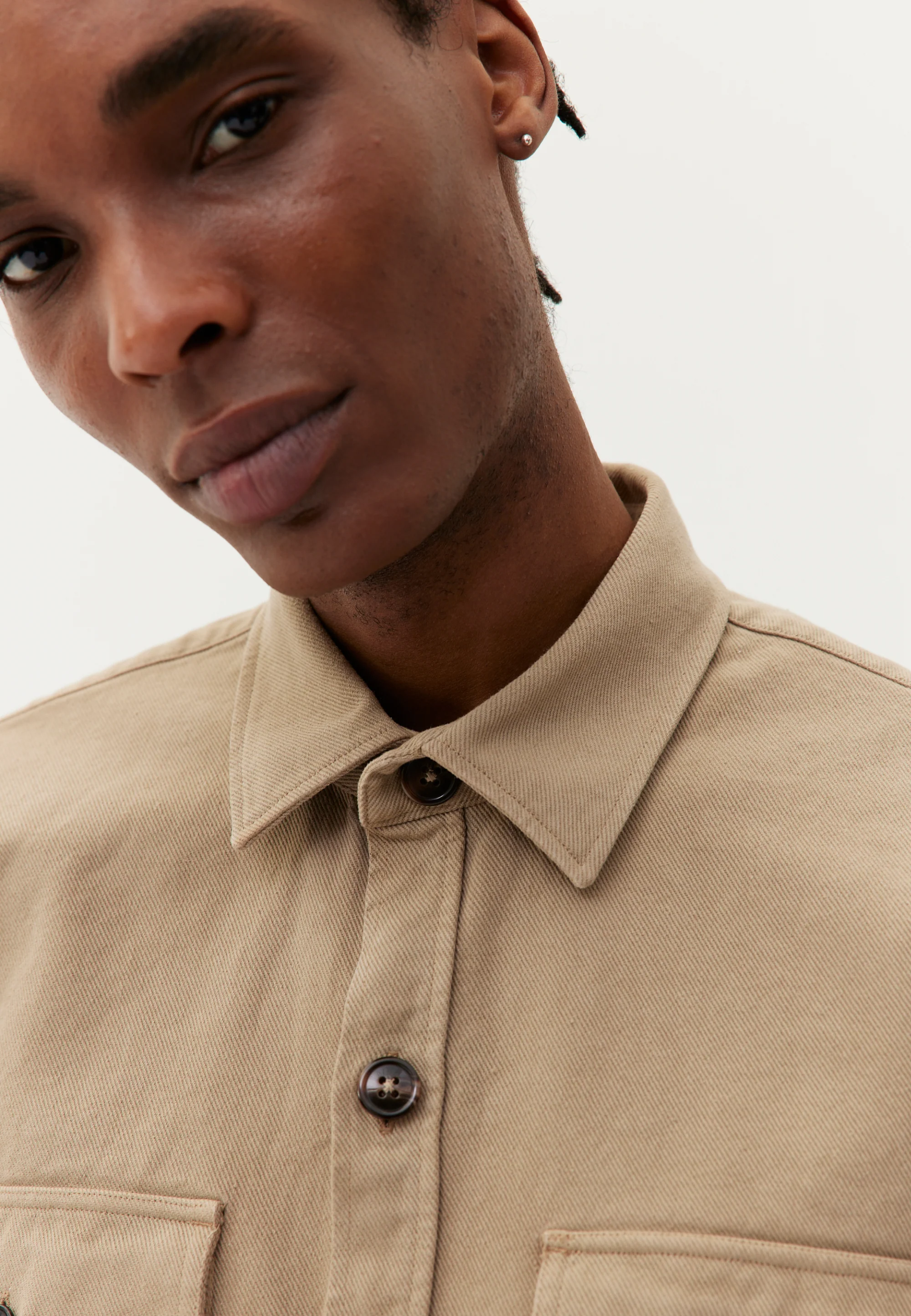 La surchemise en twill - Image 5