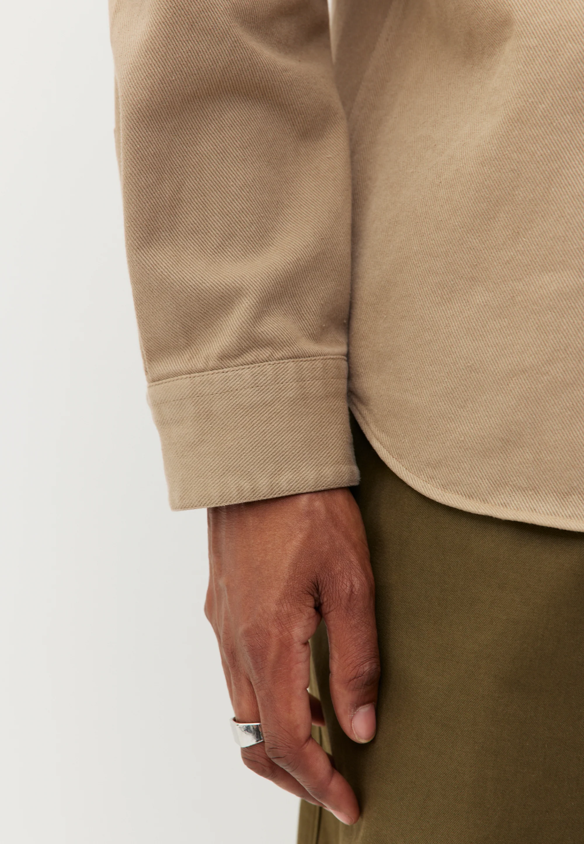 La surchemise en twill - Image 7