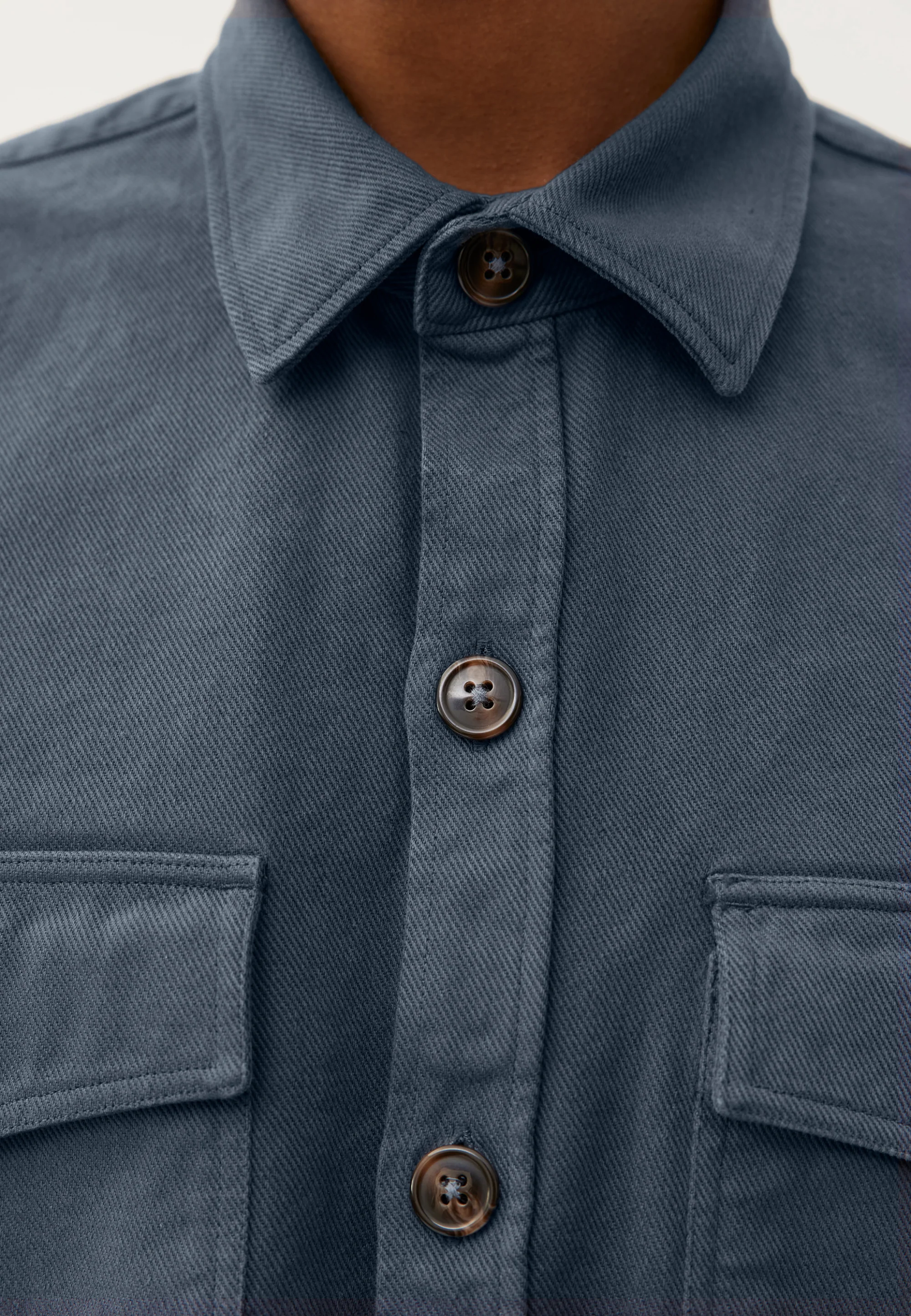 La surchemise en twill - Image 9