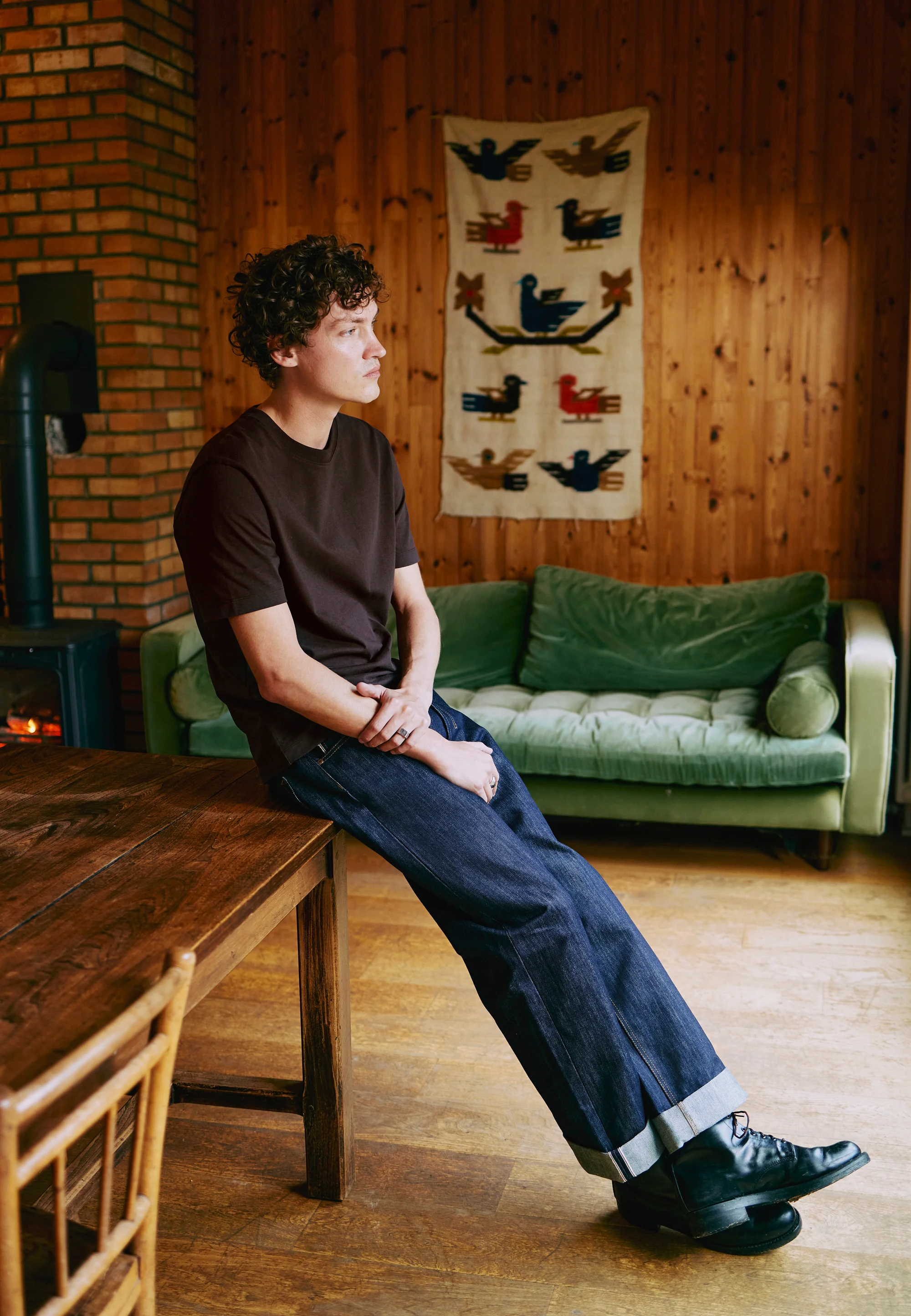 Le t-shirt heavyweight col fin - Image 31